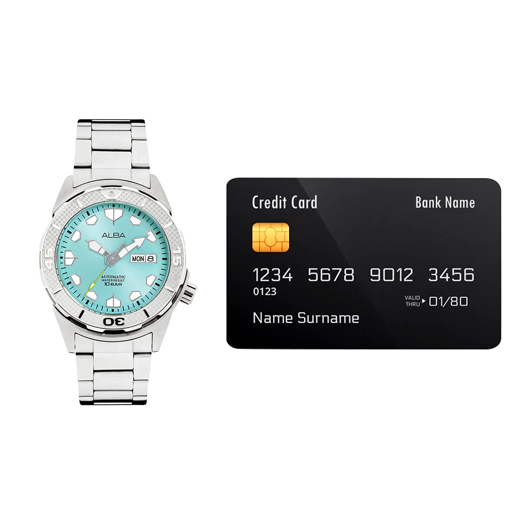 AL4563X1 Pale Turquoise Blue Automatic Watch