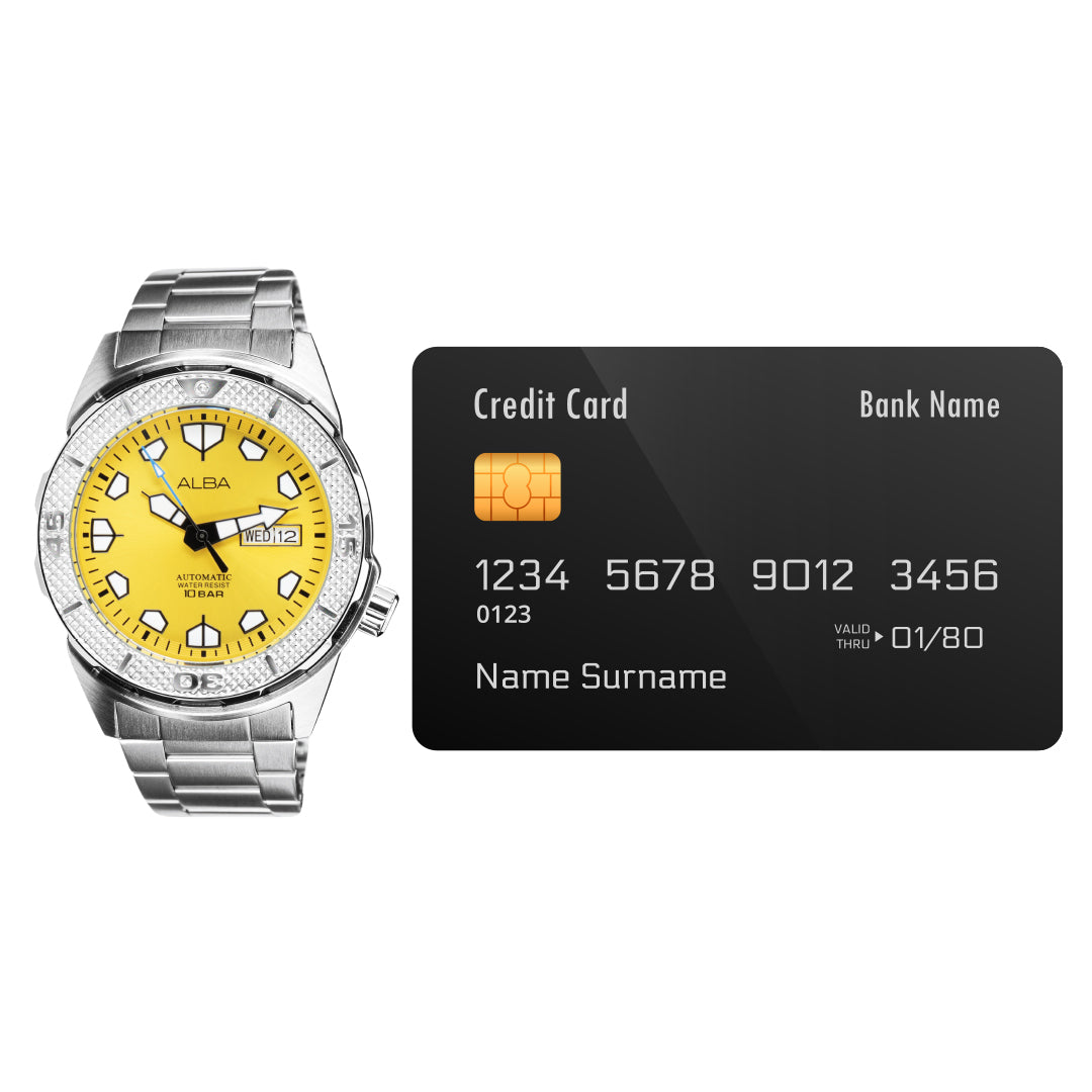 AL4567X1 Yellow Dial Automatic Watch