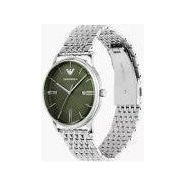 Emporio Armani Three-Hand Date Stainless Steel Watch AR11644
