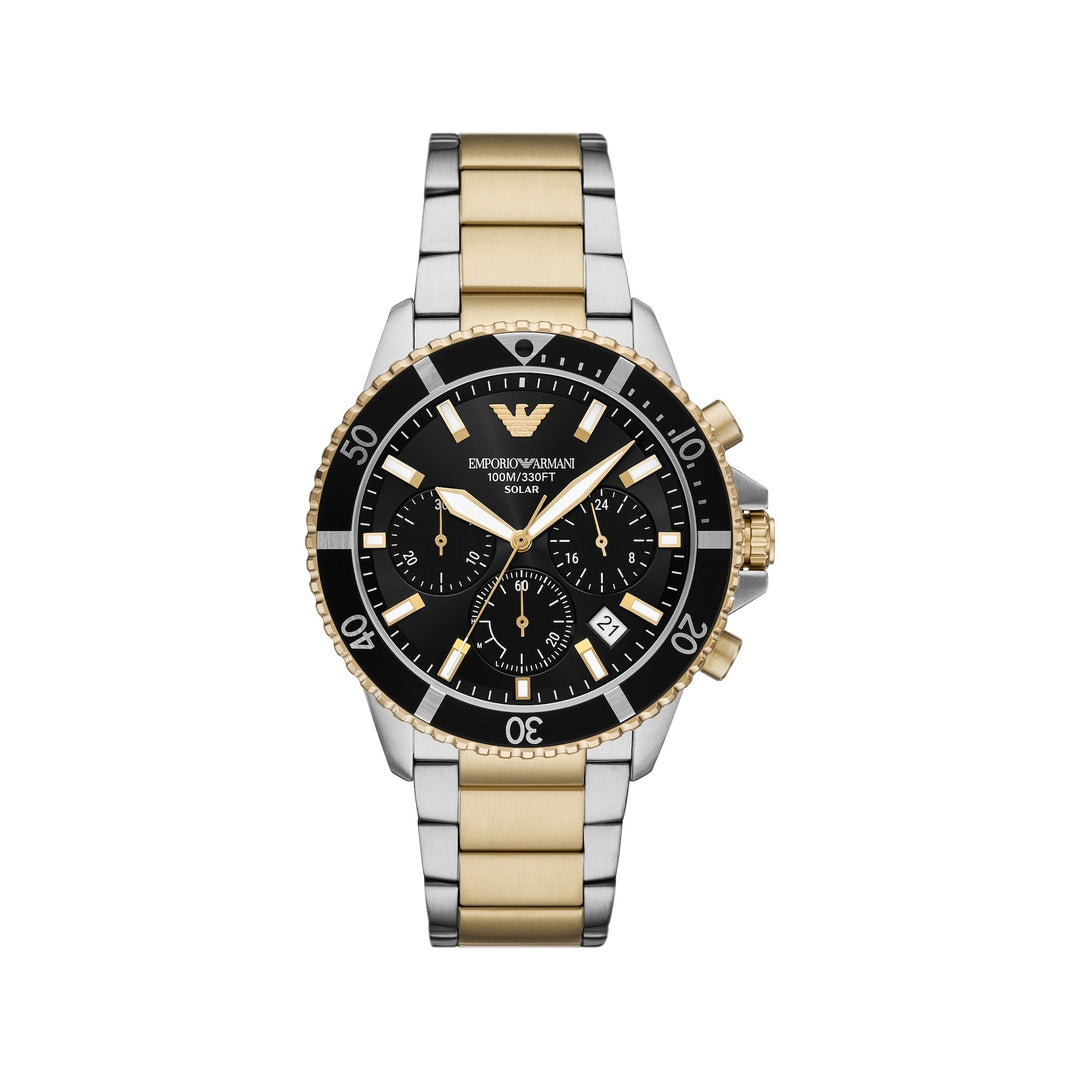 Emporio Armani World Explorer AR11799 Black Dial Men&