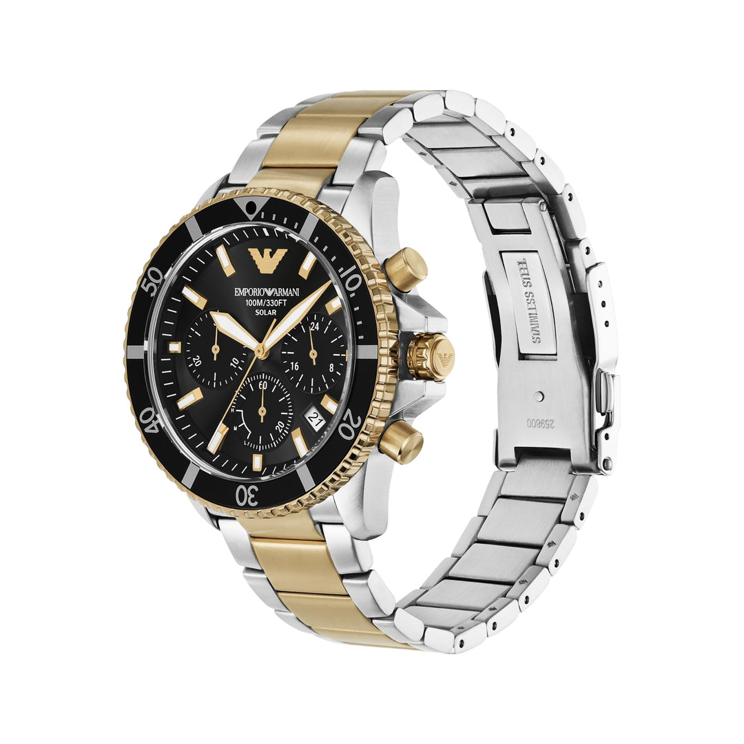 Emporio Armani World Explorer AR11799 Black Dial Men&