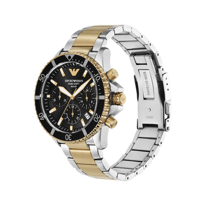 Emporio Armani World Explorer AR11799 Black Dial Men&