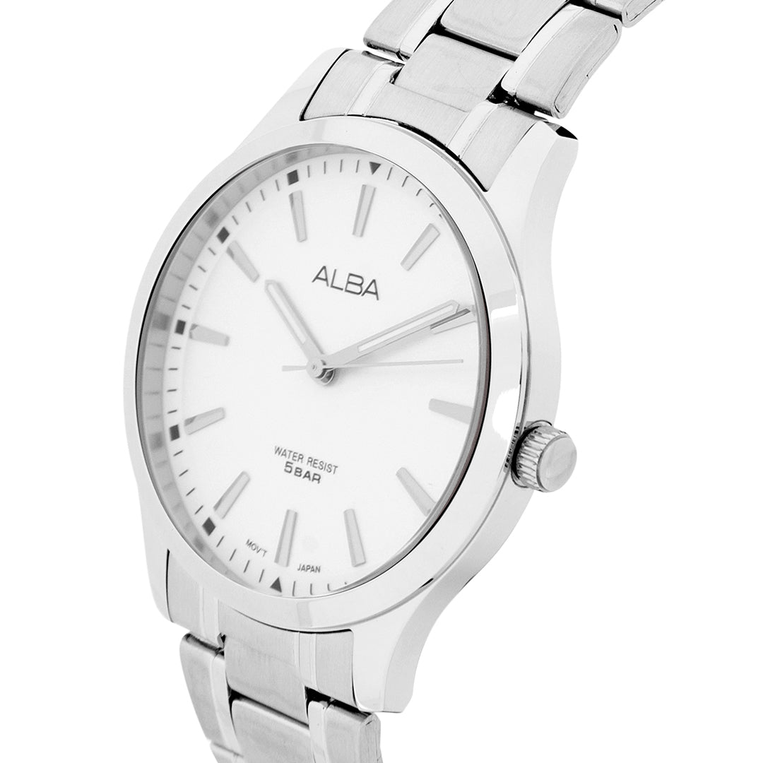 ARX017X1 Silver White Watch