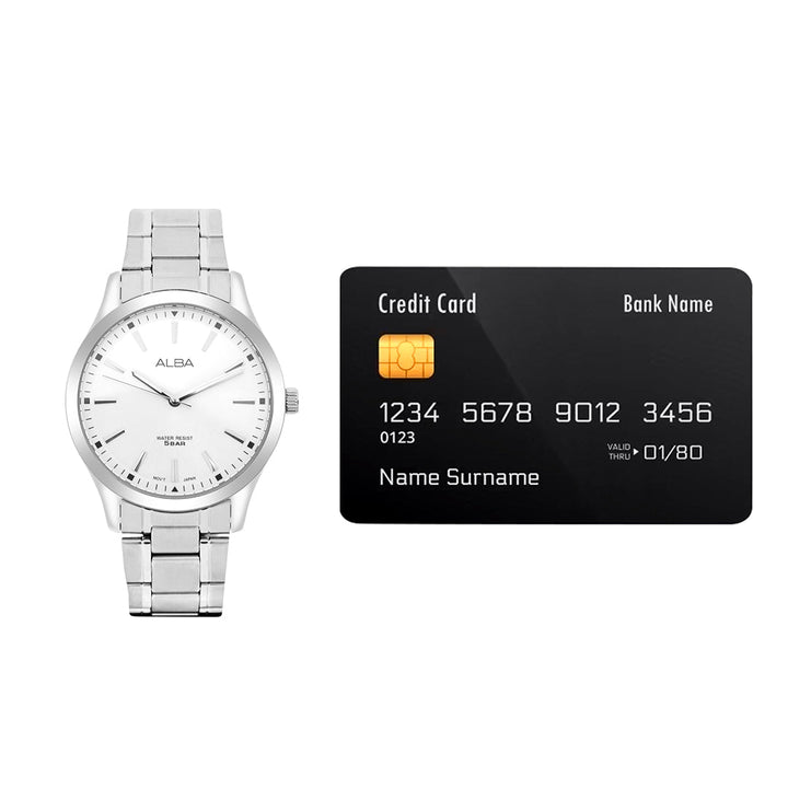 ARX017X1 Silver White Watch