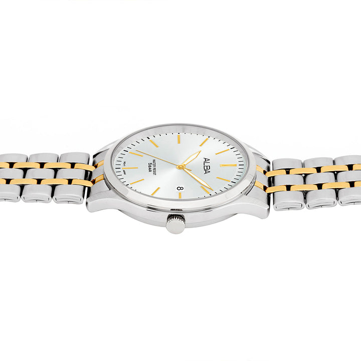 AS9S12X1 Sturdy White Dial Watch