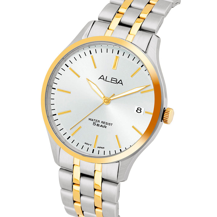 AS9S12X1 Sturdy White Dial Watch