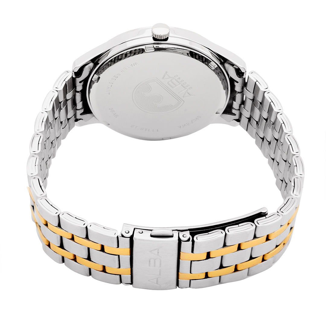 AS9S12X1 Sturdy White Dial Watch