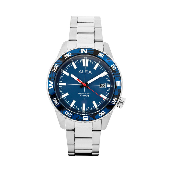 AS9Q19X1 Blue Dial Quartz Watch