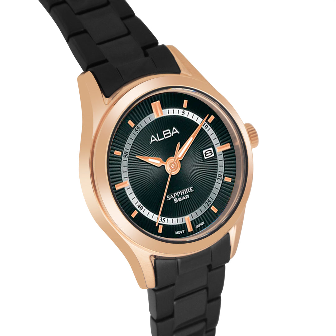 AS9R10X1 Asterix Black Dial Watch