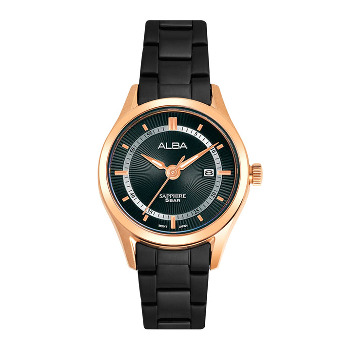 AS9R10X1 Asterix Black Dial Watch