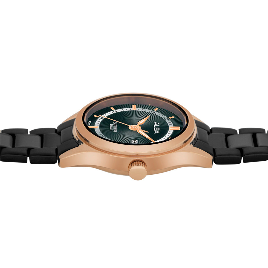 AS9R10X1 Asterix Black Dial Watch