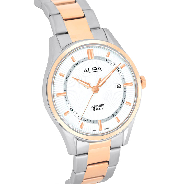 AS9R14X1 Asterix White Dial Watch