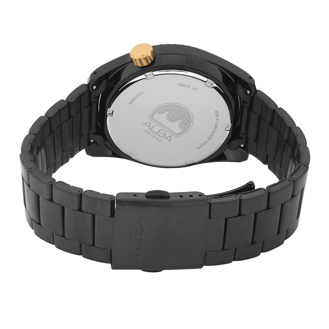 AS9R63X1 Black Surf Dial Water Resistant