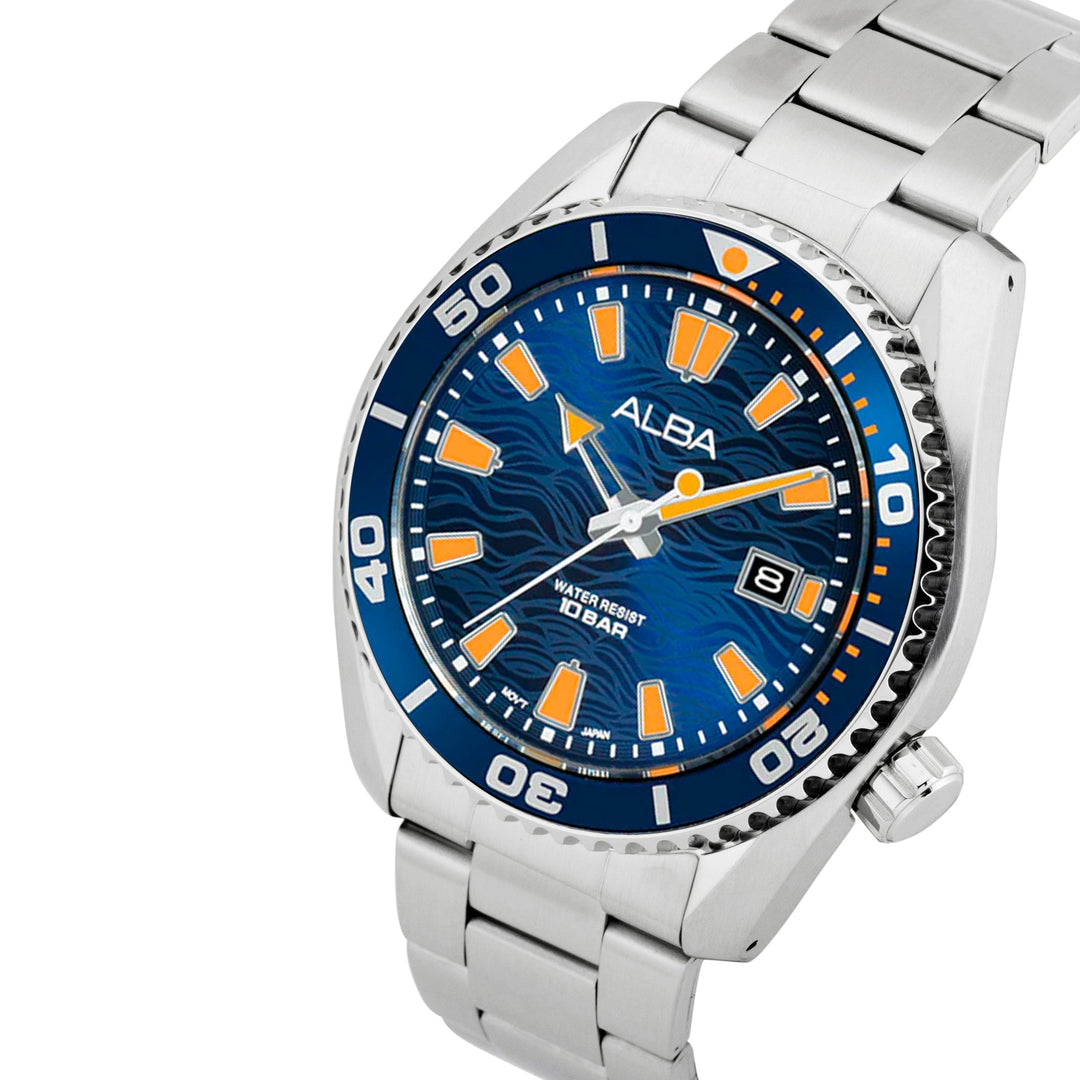 AS9R67X1 Blue Surf Dial Water Resistant