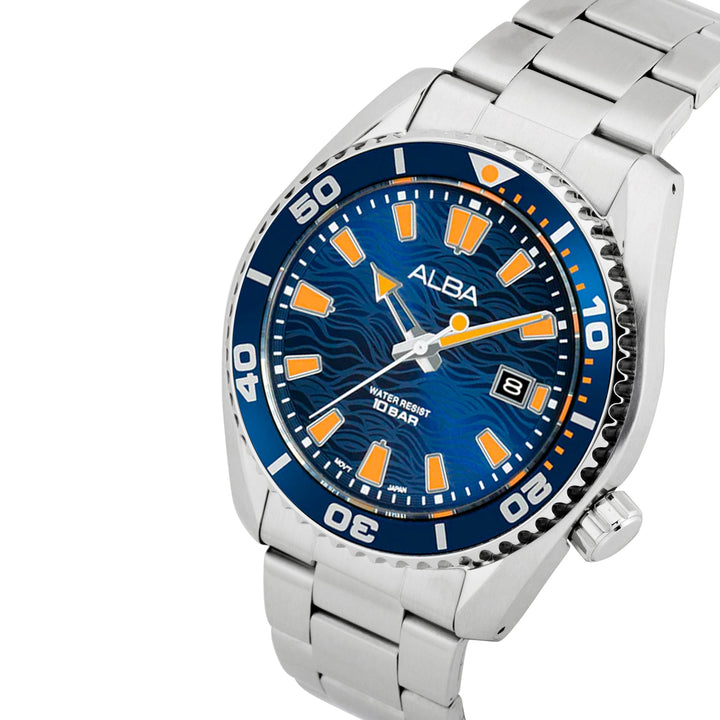 AS9R67X1 Blue Surf Dial Water Resistant