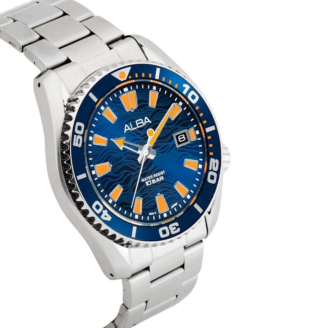 AS9R67X1 Blue Surf Dial Water Resistant