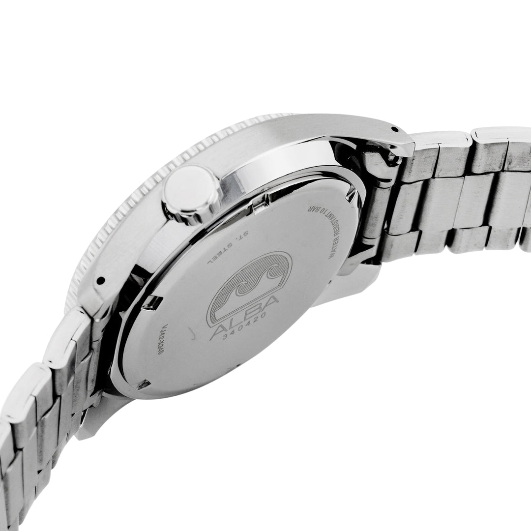 AS9R75X1 Black Surf Dial with Black+Green Rotating Bezel Water Resistant