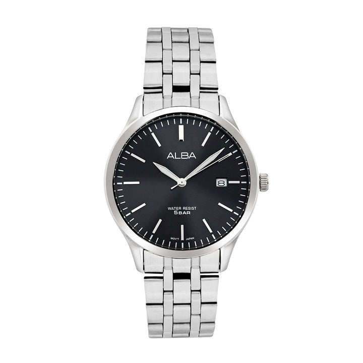 AS9S15X1 Black Dial Watch