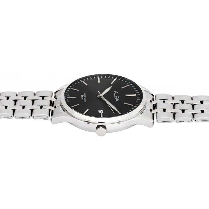 AS9S15X1 Black Dial Watch