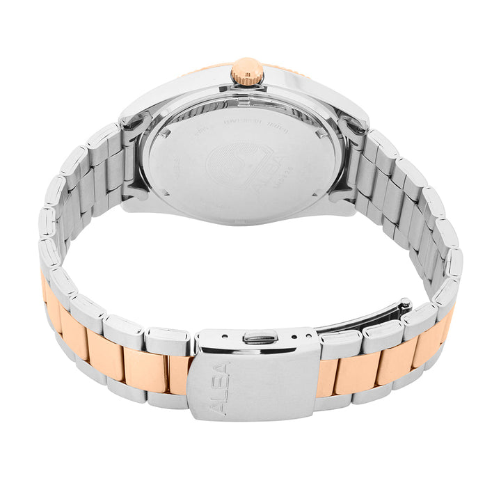 AS9S62X1 Silver White Patterned Dial Watch