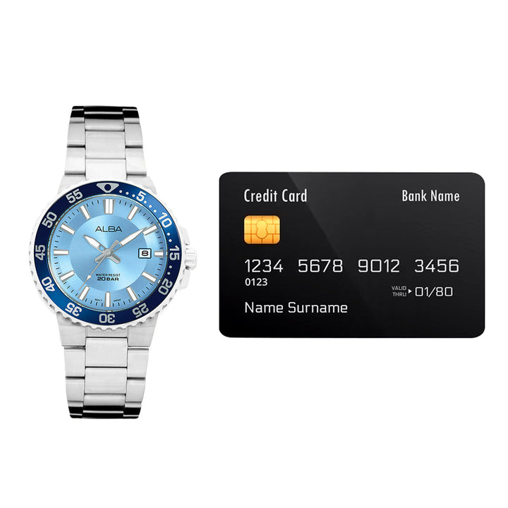 AS9S83X1 Olympic Blue Dial Watch