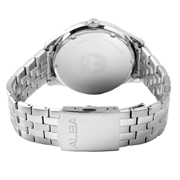 AS9T71X1 Marine Blue Patterned Dial Quartz Watch