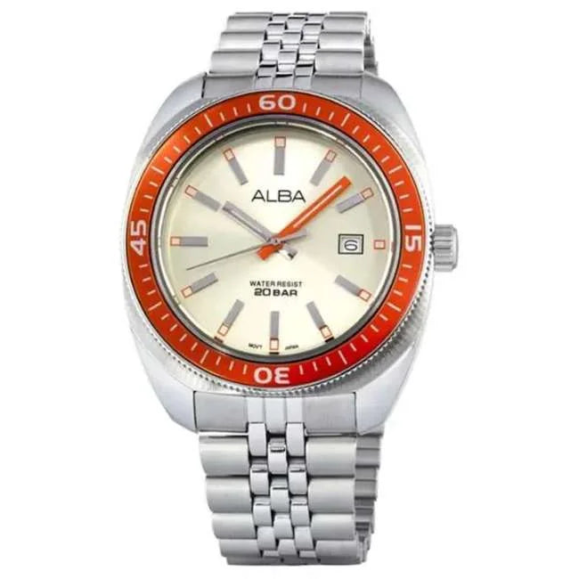 Alba Cream Dial Watch AS9T89X1