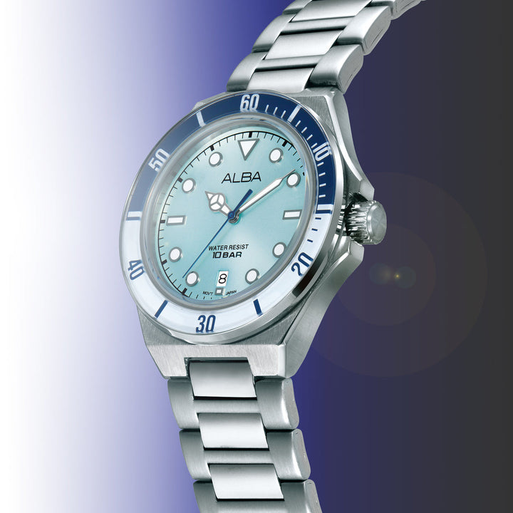 Alba AS9W11X1 Blue Dial Men&