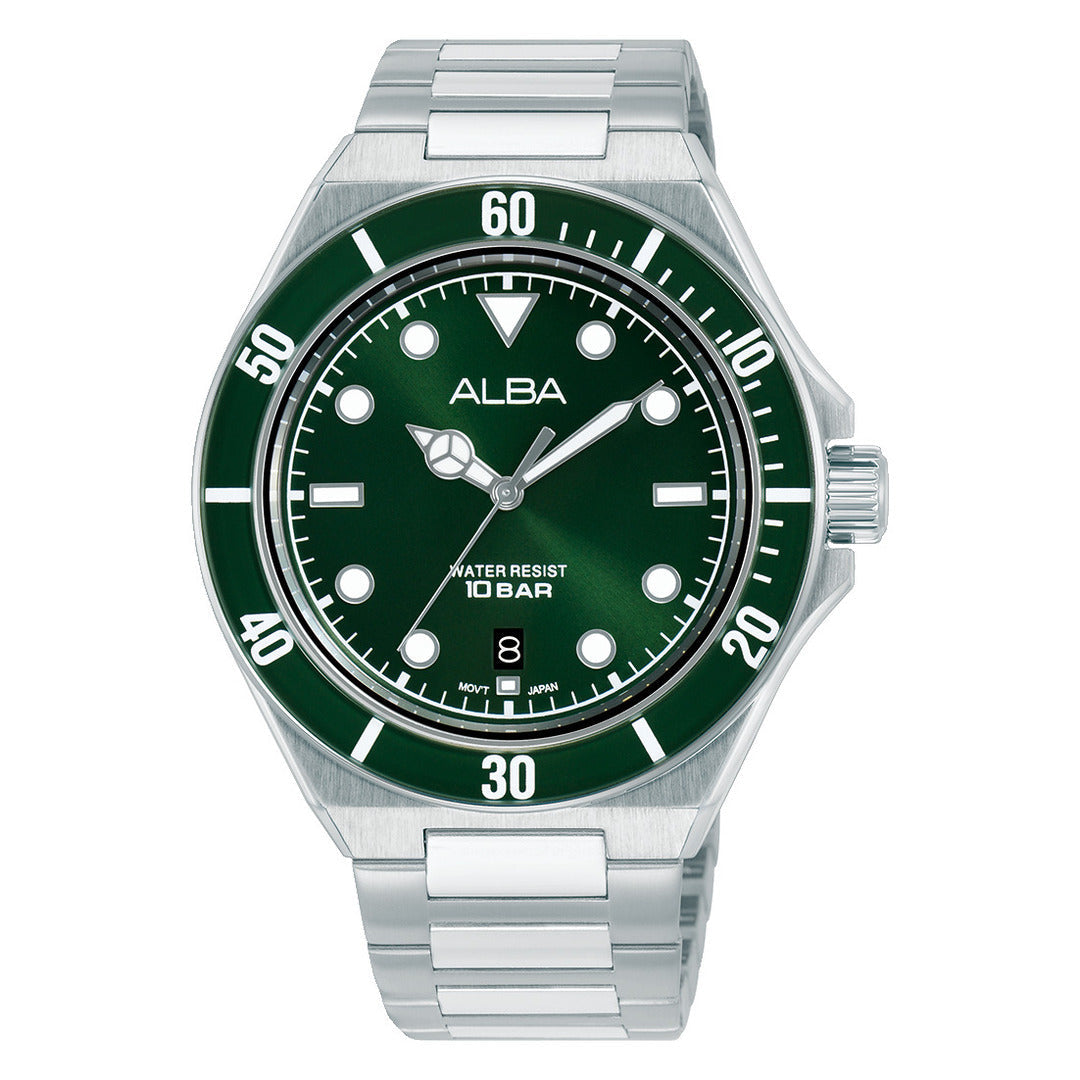 Alba AS9W17X1 Green Dial Men&