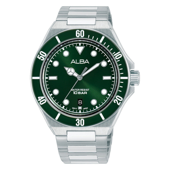 Alba AS9W17X1 Green Dial Men&