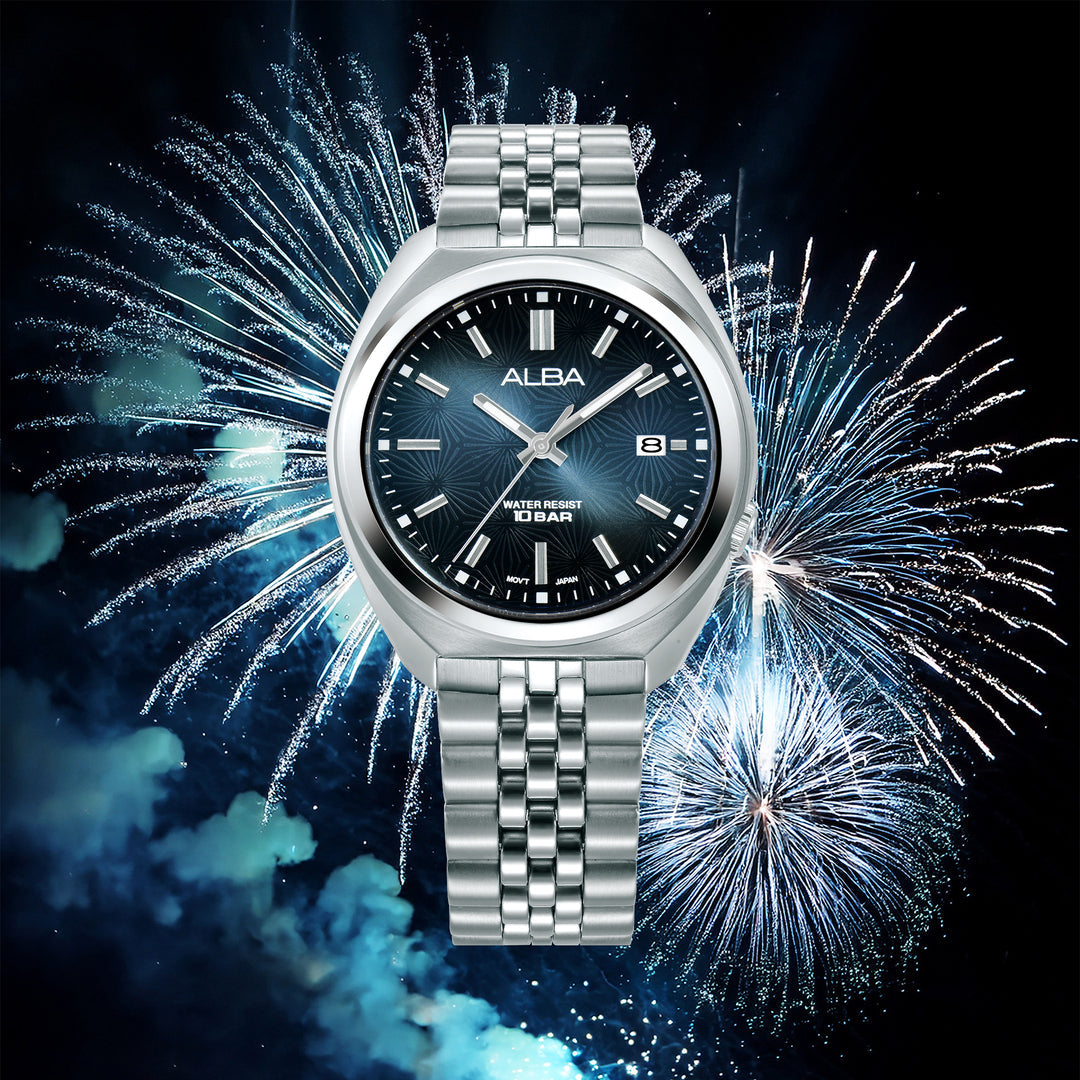 Alba AS9W33X1 Blue Dial Men&