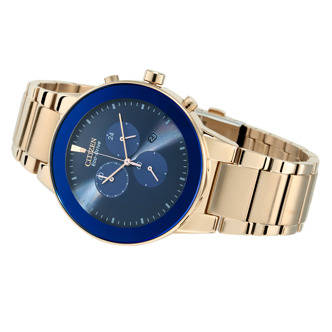 CITIZEN Analog Blue Dial Men's Watch-AT2243-87L