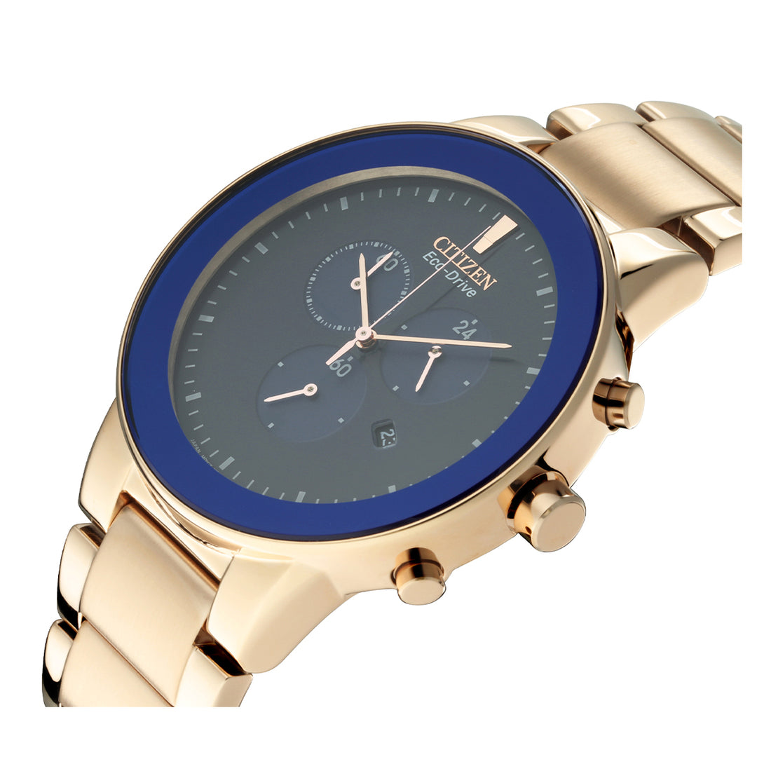 CITIZEN Analog Blue Dial Men's Watch-AT2243-87L