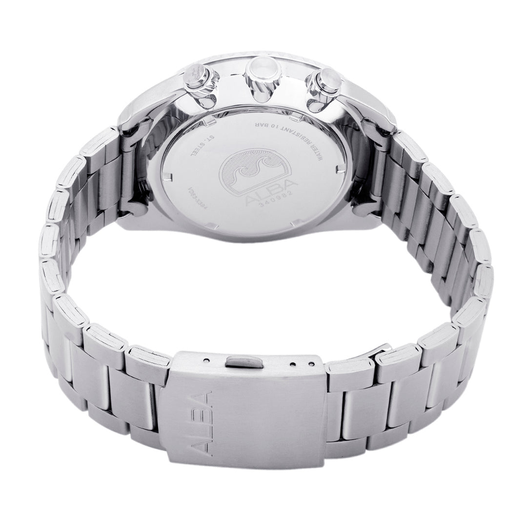 AT3H81X1 Jet Black Dial Chronograph Watch