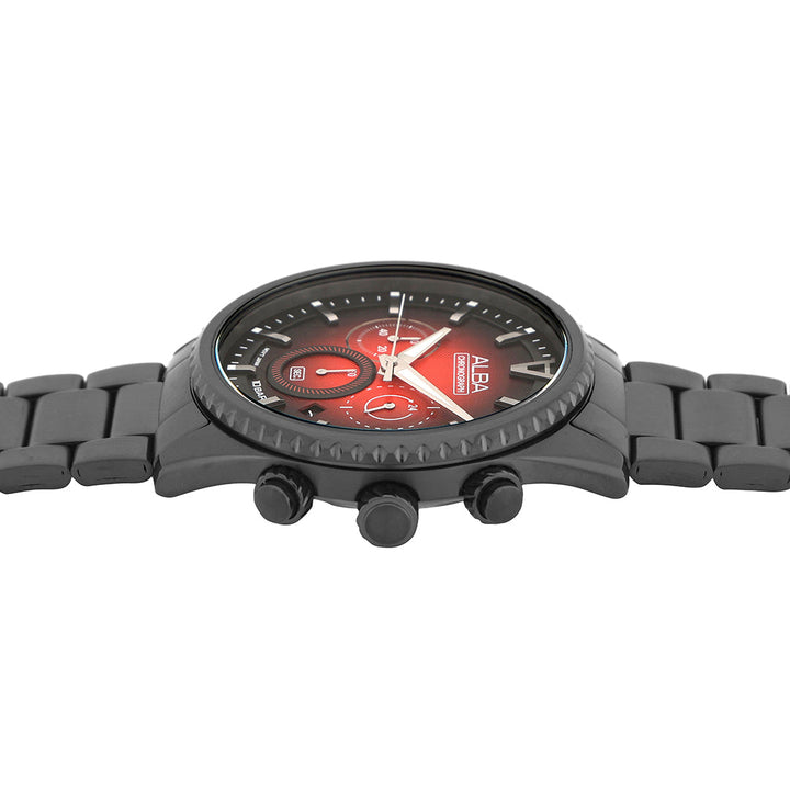 AT3H91X1 Chronograph With Red/Black Dial