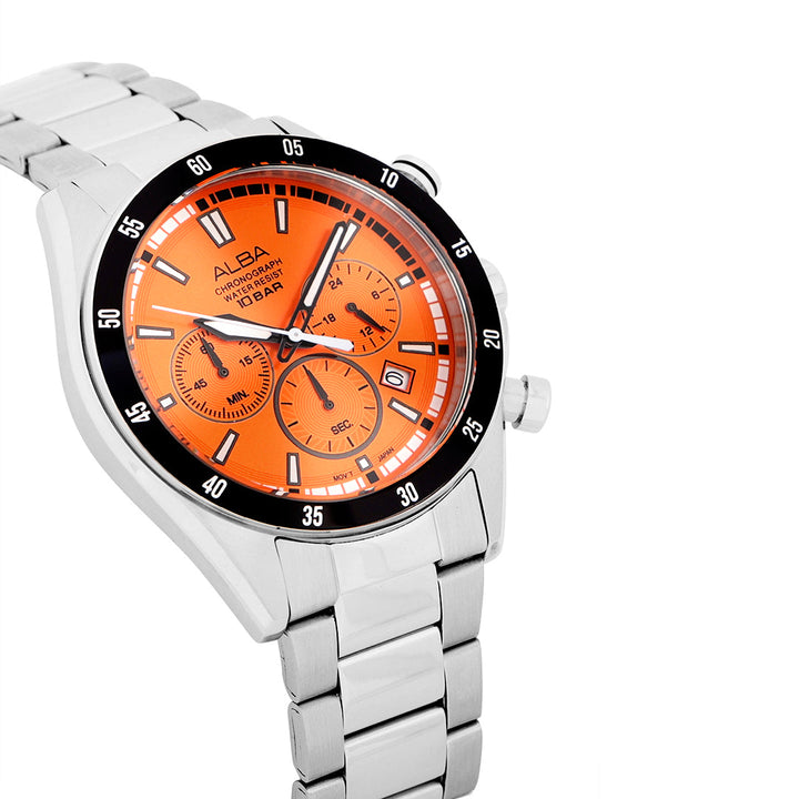 AT3J21X1 Tangerine Dial Chronograph Watch