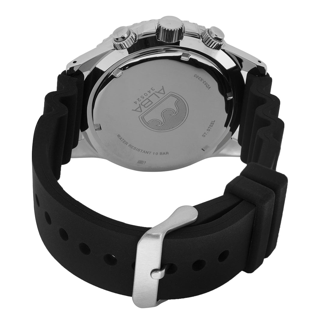 AT3J47X1 Cobalt Blue Dial With Black Bezel Chronograph