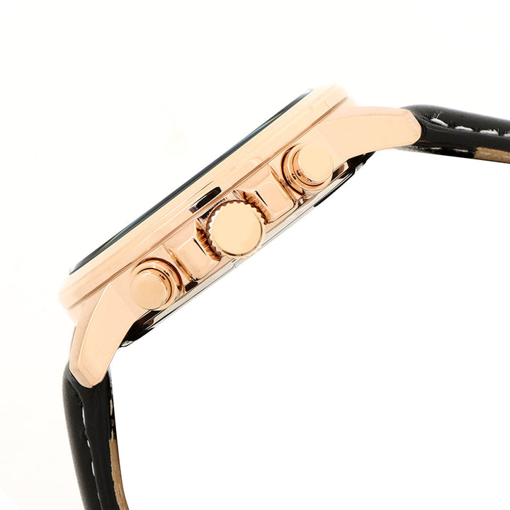 AT3J62X1 Black Dial Chronograph with Leather Strap