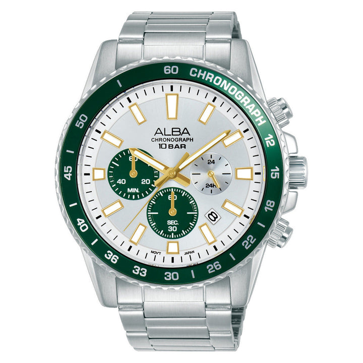Alba AT3L11X1 Silver Dial Men&