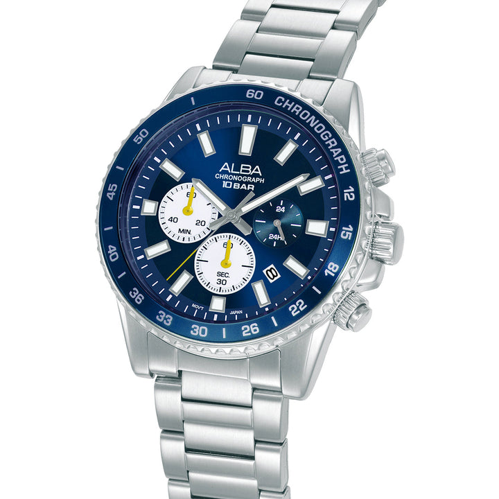 Alba AT3L15X1 Blue Dial Men&