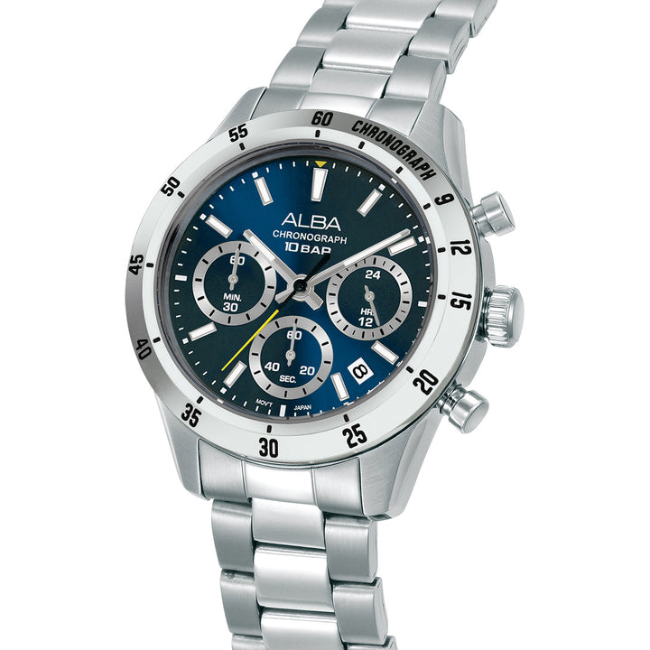 Alba AT3L25X1 Blue Dial Men&