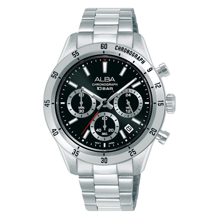 Alba AT3L27X1 Black Dial Men&