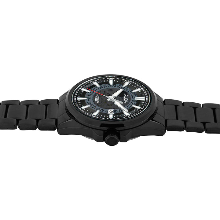 AU4025X1 Black Skeleton Dial Watch  Automatic Watch