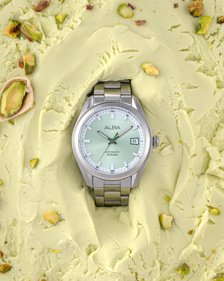 Alba AU4099X1 Green Dial Men&