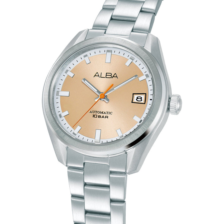 Alba AU4103X1 Orange Dial Men&