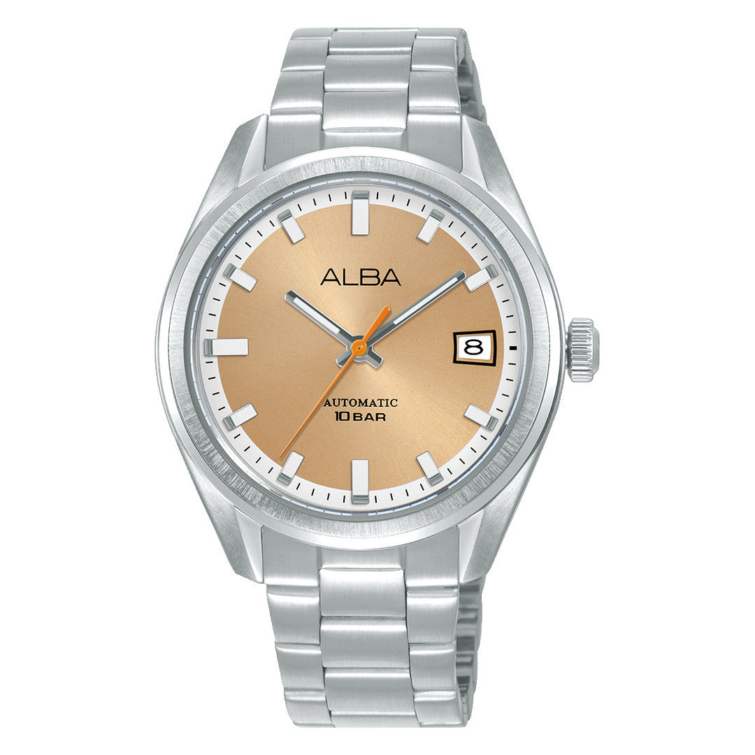 Alba AU4103X1 Orange Dial Men&
