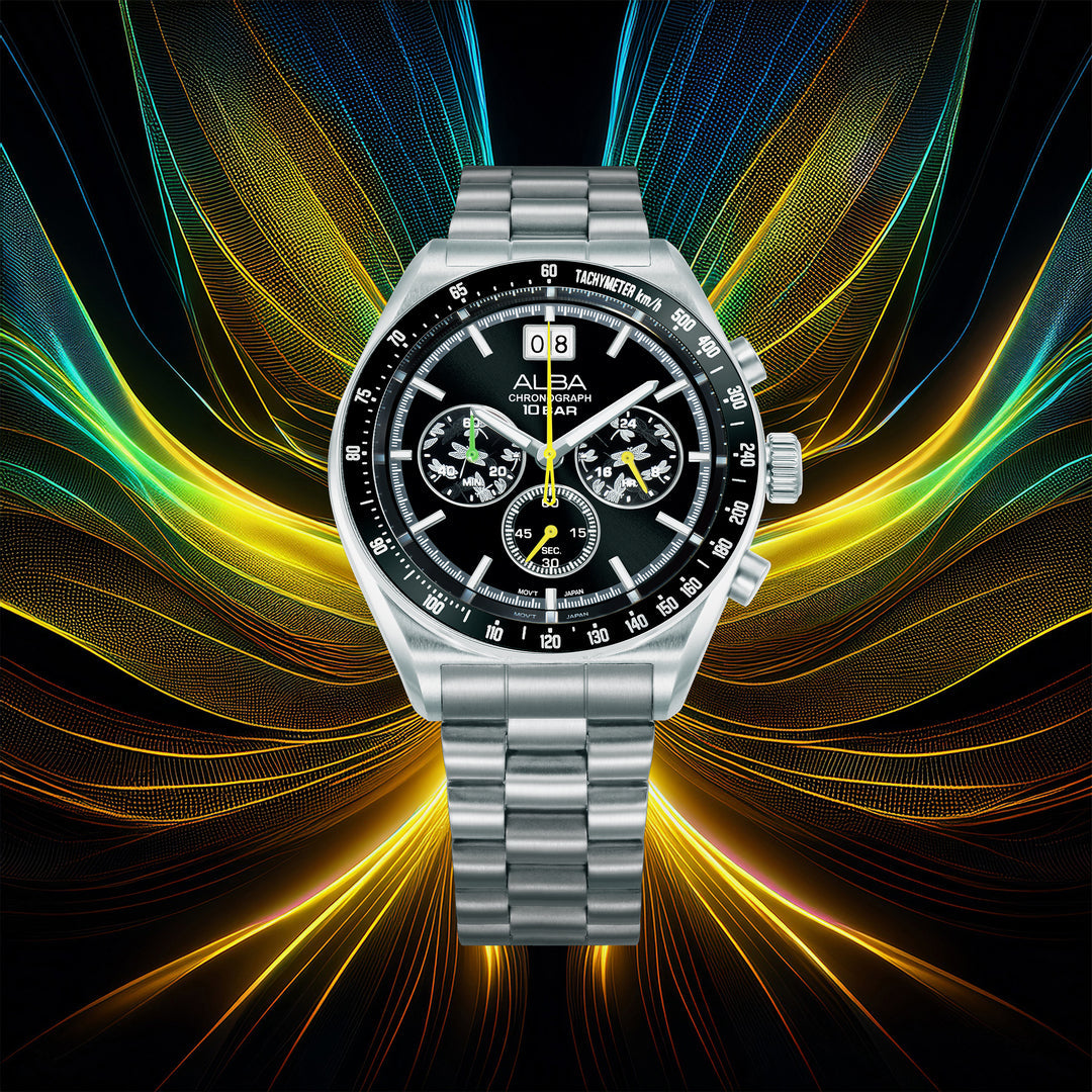 Alba AU5025X2 Black Dial Men&