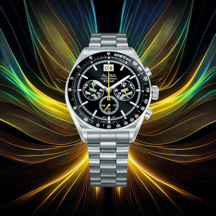 Alba AU5025X2 Black Dial Men&
