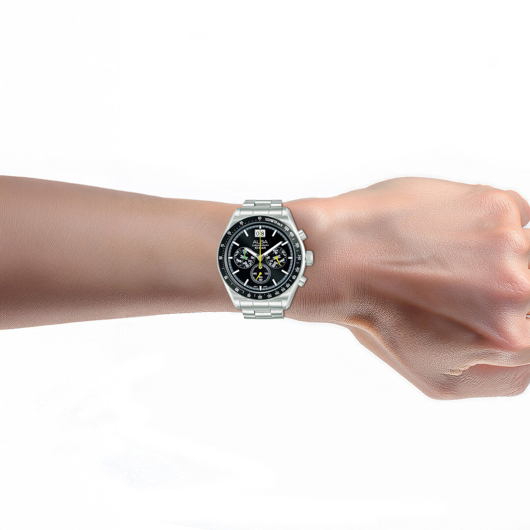 Alba AU5025X2 Black Dial Men&