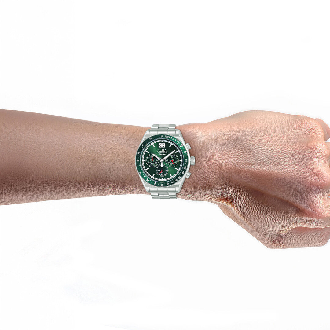 Alba AU5027X2 Green Dial Men&